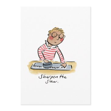 sharpen the saw invitation