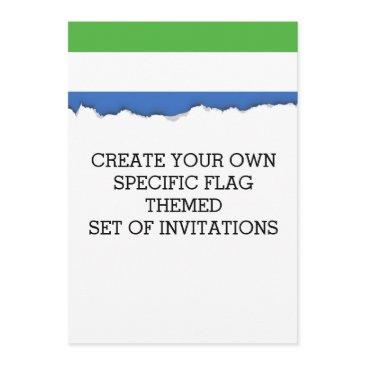 sierra leone flag invitation