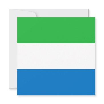 sierra leone flag invitation