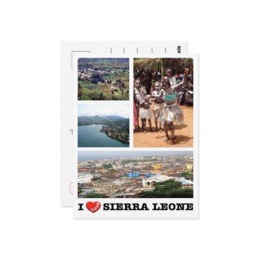 sierra leone - i love - postinvitations