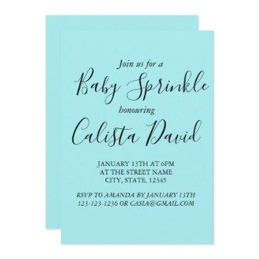 simple minimalist baby shower sprinkle inviation i invitation