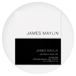 Small Simple Minimalistic Editable Name Or Other Text Front View
