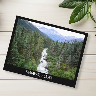 skagway alaska mountains landscape postinvitations