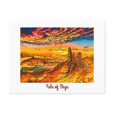 skye old man of storr scotland  postinvitations