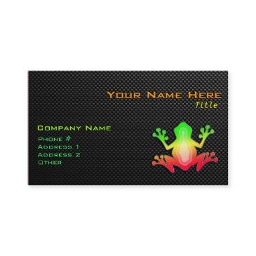 sleek frog business invitations
