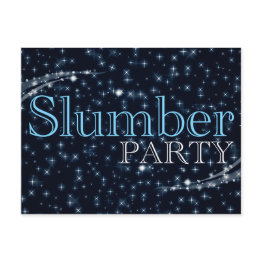 Small Slumber Party Invitations : Starshine Front View