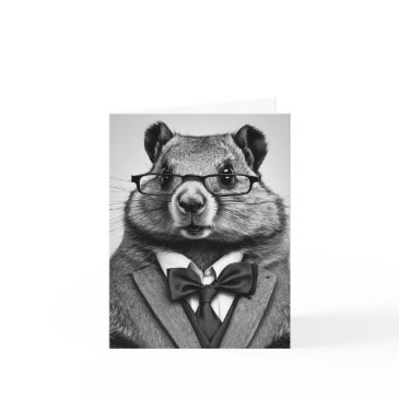 smartypants groundhog invitations