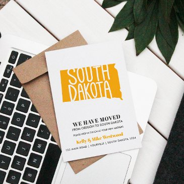 south dakota we've moved new address new home pos postinvitations