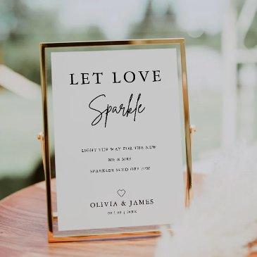 sparklers sign, wedding send off sign, invitation