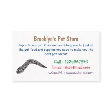 spotted moray eel cartoon illustration business invitations