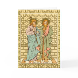 Small Ss Philip & James The Less (rls15) Blank Greeting Invitations Front View