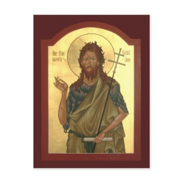 st john the forerunner and baptist prayer invitations