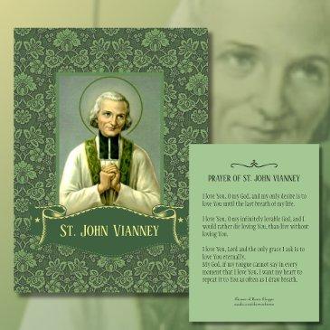 st. john vianney, priest holy invitations