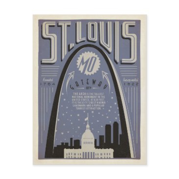 st louis, mo - gateway city postinvitations