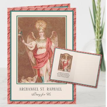st. raphael the archangel religious scripture invitations