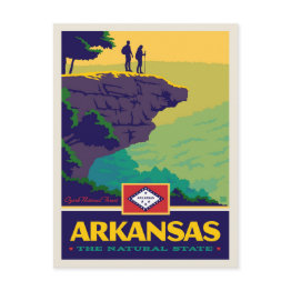 Small State Pride | Arkansas Postinvitations Front View