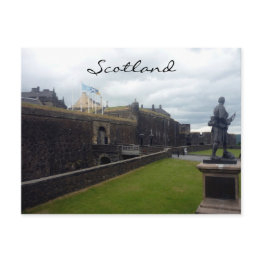 Small Stirling Castle Front Postinvitations Front View