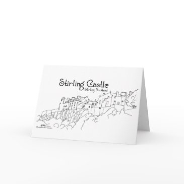 stirling castle scotland invitations