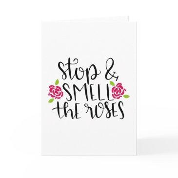 stop and smell the roses invitations