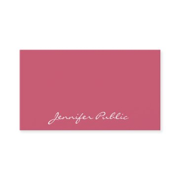 stylish red modern handwritten name professional business invitations