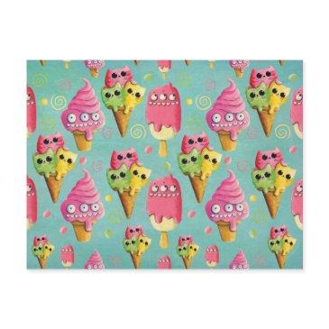 summer ice cream mix postinvitations