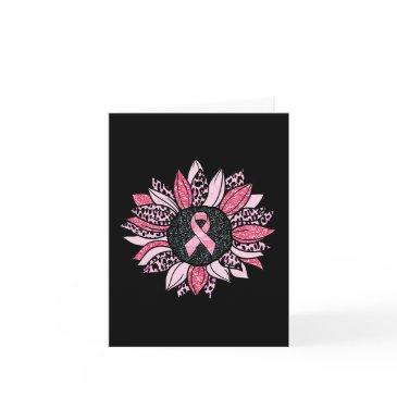 sunflower pink breast cancer awareness women warri invitations