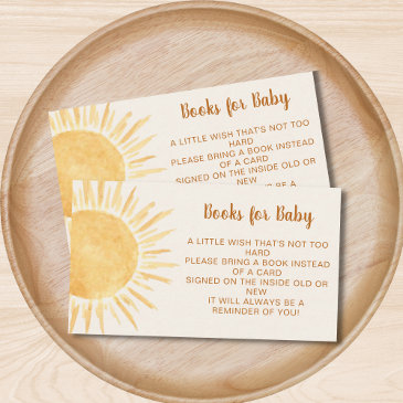 sunshine books for baby baby shower enclosure invitations