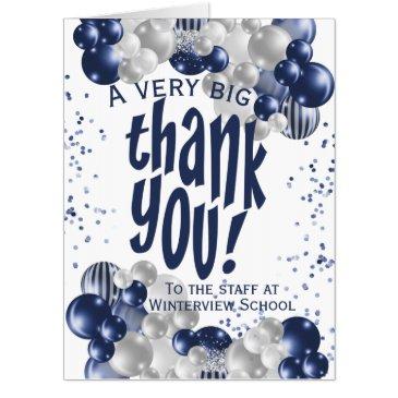 support staff thank you appreciation jumbo invitations