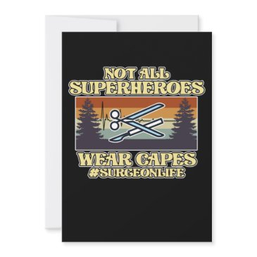 surgeon life surgery medical doctor neurology grap thank you invitations