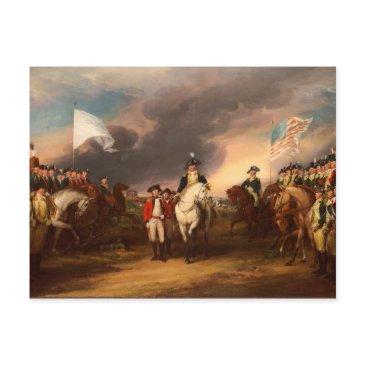 surrender of lord cornwallis by john trumbull 1820 postinvitations
