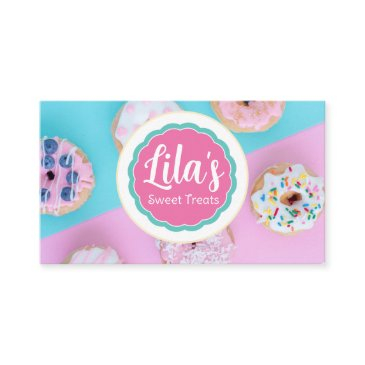 sweet treats baked goods logo photo custom business invitations