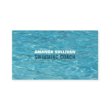 swimming pool, swimming coach/instructor business invitations