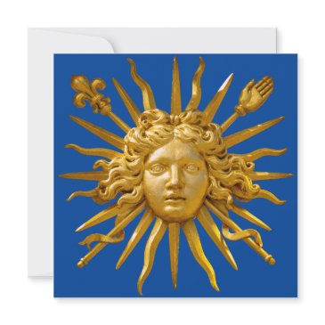 symbol of louis xiv the sun king invitation