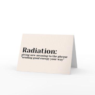 take care invitations - new meaning radiation