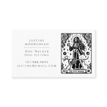 tarot dog walker pet sitter business invitations