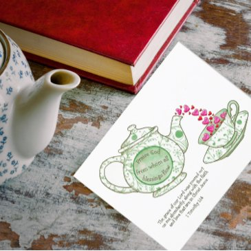 teapot grace and blessings inspirational postinvitations