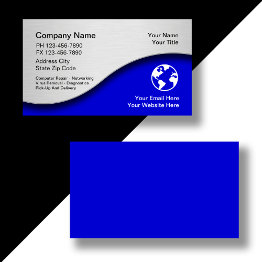 Small Technology Business Invitations Front View