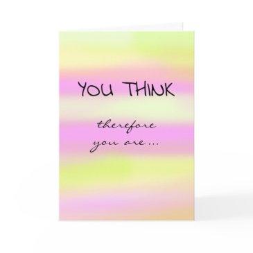 tenure congratulations (i think therefore i am) invitations