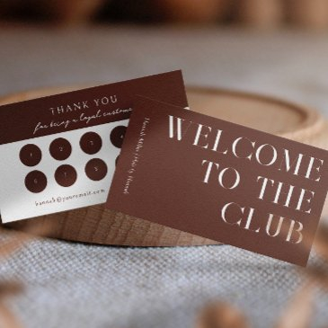 terracotta | modern elegant minimalist loyalty business invitations