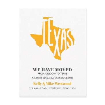 texas we've moved new address new home postinvitations