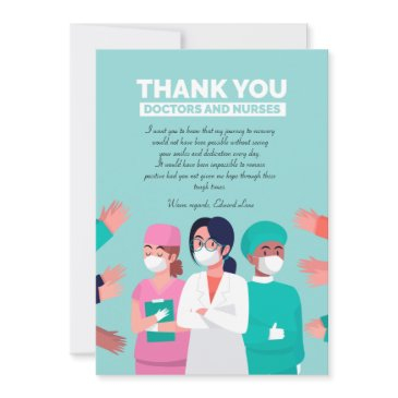 thank you doctors and nurses invitations