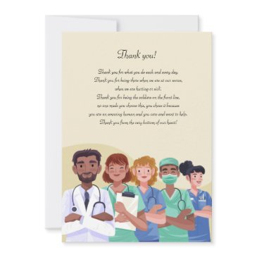 thank you healthcare workers invitations
