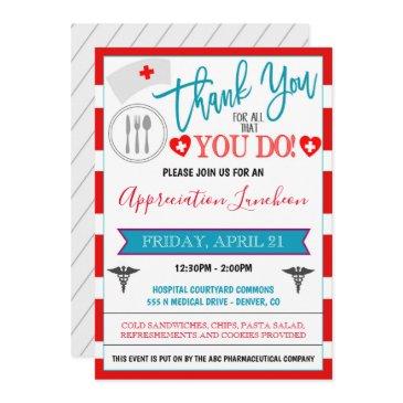 thank you healthcare workers event invitation