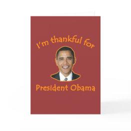 Small Thankful For President Obama T-shirts, Mugs Invitations Front View