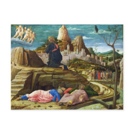 Small The Agony In The Garden By Andrea Mantegna Postinvitations Front View