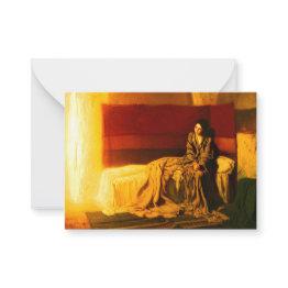 Small The Annunciation, 1898 By Henry Ossawa Tanner Note Invitations Front View