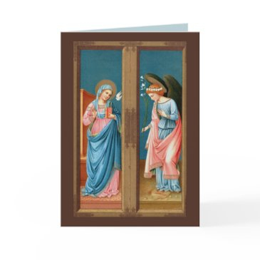 the annunciation by f. lippi (m 038) invitations