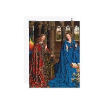 the annunciation by jan van eyck postinvitations
