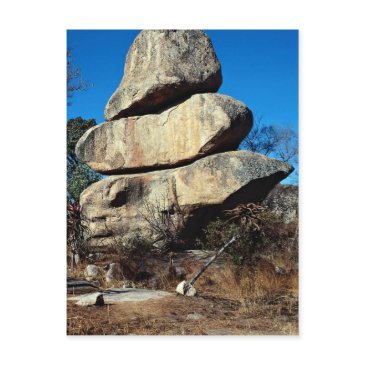 the balancing rocks, harare, zimbabwe rock formati postinvitations