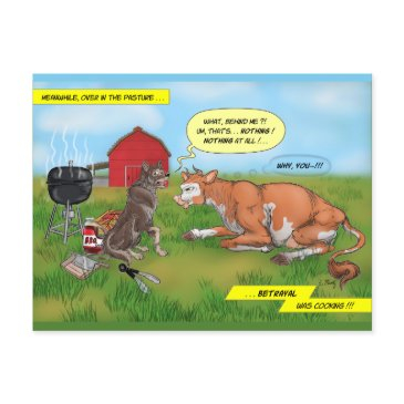 the barbecue betrayal! - postinvitations
